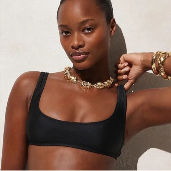 NWT J. Crew Heritage Scoop Neck Bikini Top Rustic Willow Green XS - Picture 9 of 10